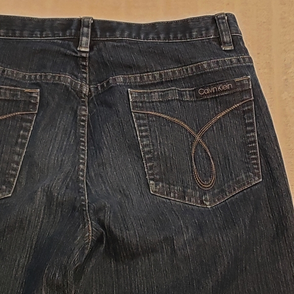 Calvin Klein Dark Wash Boot Cut Jeans - Picture 12 of 16